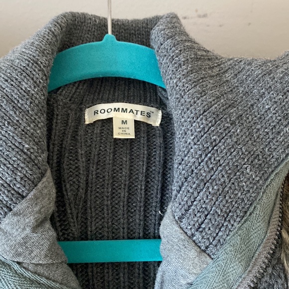 Vest fall winter size m Roommates gray - Picture 2 of 8